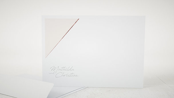 Umschlag mit Design Hochzeit - Liebeswerk