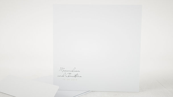 Umschlag mit Design Hochzeit - Beisammen